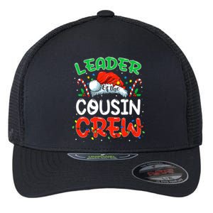 Leader Of The Cousin Crew Christmas Family Matching Xmas Flexfit Unipanel Trucker Cap