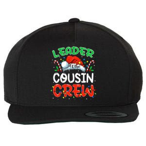 Leader Of The Cousin Crew Christmas Family Matching Xmas Wool Snapback Cap