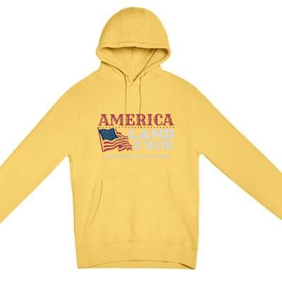 Land Of The Free Unless You're A Gift Premium Pullover Hoodie