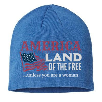 Land Of The Free Unless You're A Gift Sustainable Beanie