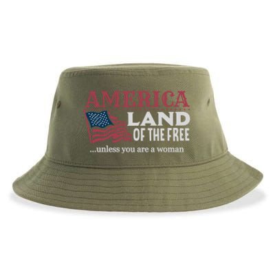 Land Of The Free Unless You're A Gift Sustainable Bucket Hat