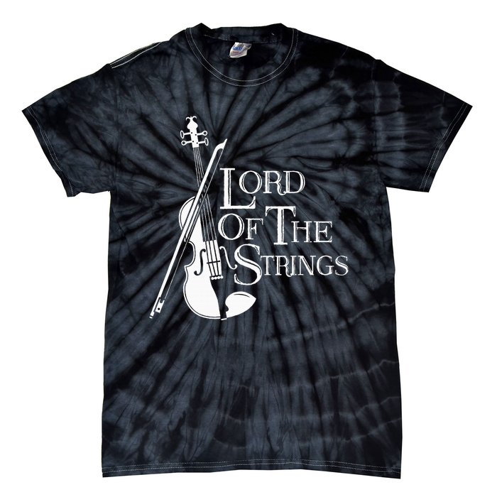 Lord Of The Strings Violin Musician Humor Tie-Dye T-Shirt