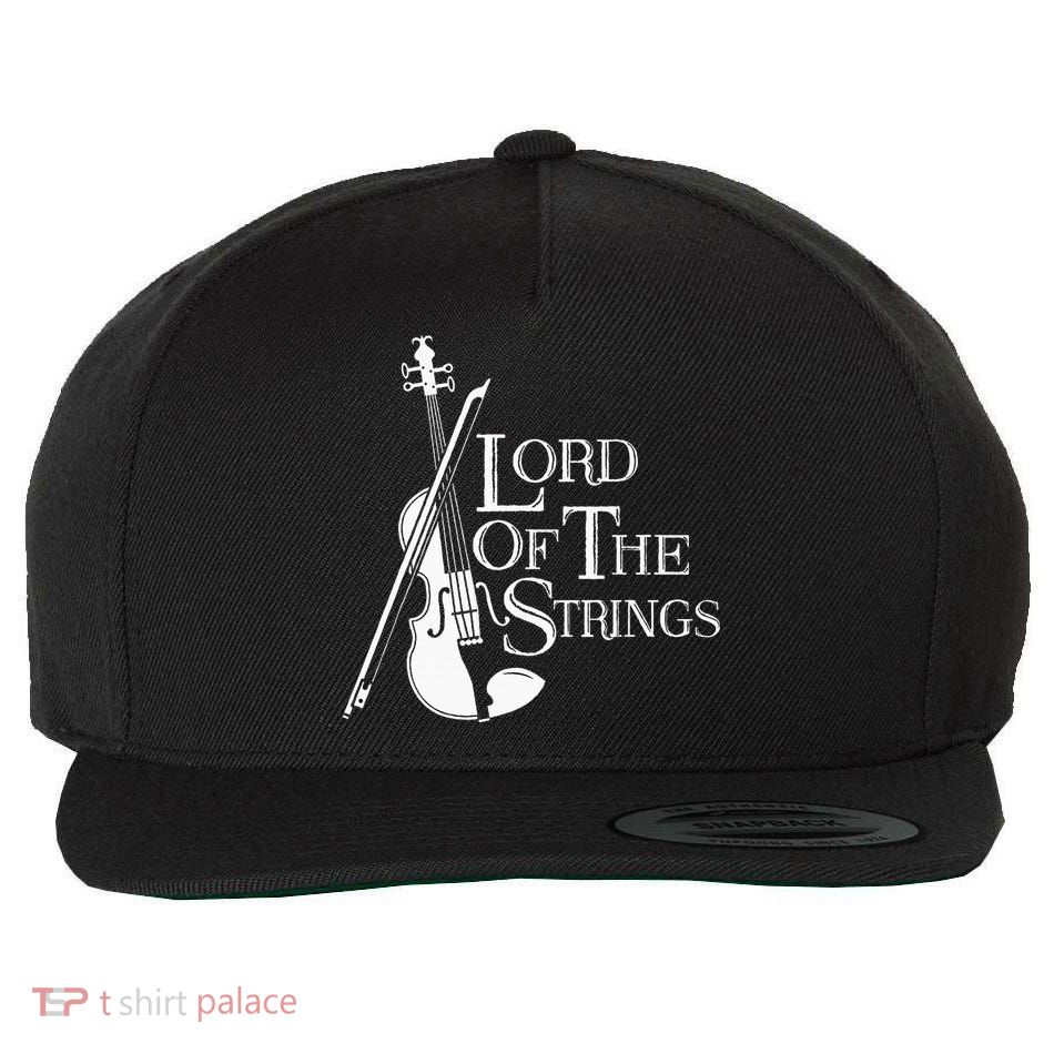 Lord Of The Strings Violin Musician Humor Wool Snapback Cap