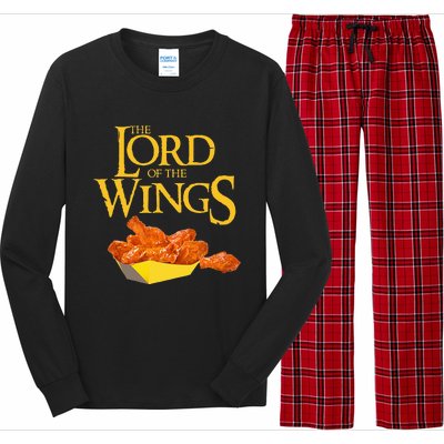 Lord Of The Wings BBQ Chicken Wings Lord Of The Wings Long Sleeve Pajama Set