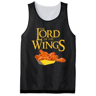 Lord Of The Wings BBQ Chicken Wings Lord Of The Wings Mesh Reversible Basketball Jersey Tank