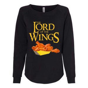 Lord Of The Wings BBQ Chicken Wings Lord Of The Wings Womens California Wash Sweatshirt