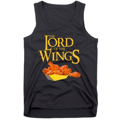 Lord Of The Wings BBQ Chicken Wings Lord Of The Wings Tank Top