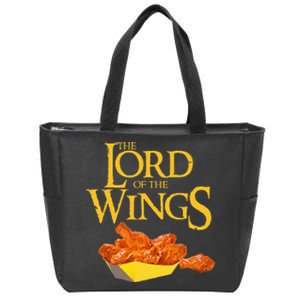 Lord Of The Wings BBQ Chicken Wings Lord Of The Wings Zip Tote Bag