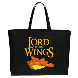 Lord Of The Wings BBQ Chicken Wings Lord Of The Wings Cotton Canvas Jumbo Tote