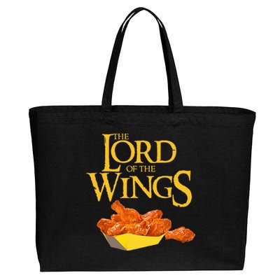 Lord Of The Wings BBQ Chicken Wings Lord Of The Wings Cotton Canvas Jumbo Tote