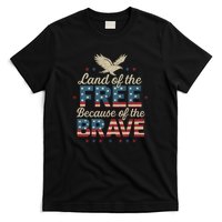Land of the Free Because of the Brave T-Shirt