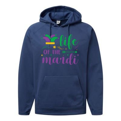 Life Of The Mardi Celebration Performance Fleece Hoodie