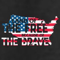 Land Of The Free Because Of The Brave Plus Size Clothes For Men, Women, Family Hat