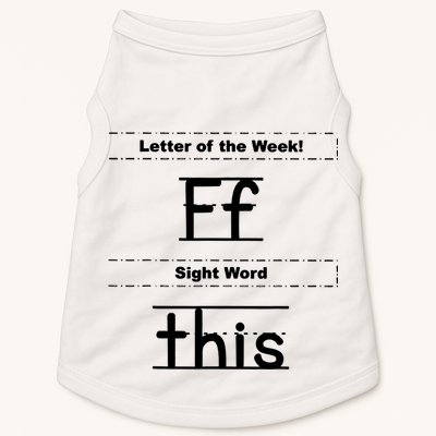 Letter Of The Week Ff Sight Word This Doggie Tank