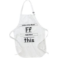 Letter Of The Week Ff Sight Word This Apron
