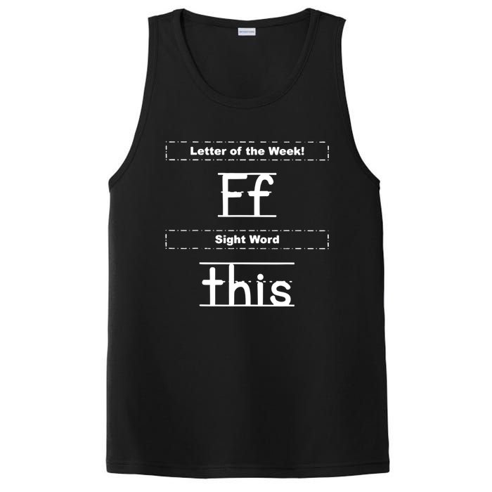 Letter Of The Week Ff Sight Word This PosiCharge Competitor Tank