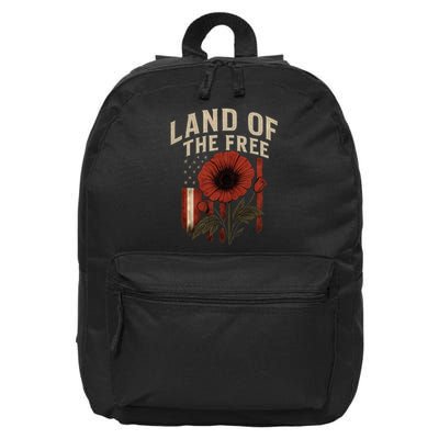 Land of the Free 16 in Basic Backpack
