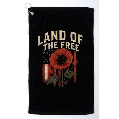 Land of the Free Golf Towel