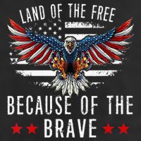 Land Of The Free Because Of The Brave Memorial Day Patriotic 11oz C Handle Ceramic Mug
