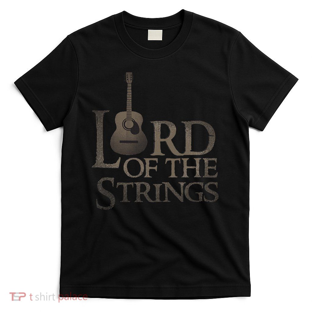 Lord Of The Strings, Acoustic Guitar T-Shirt