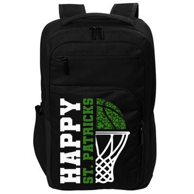 Luck of the Irish St. Patrick's Day Accessories Basketball Impact Tech Backpack