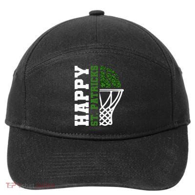 Luck of the Irish St. Patrick's Day Accessories Basketball 7-Panel Snapback Hat