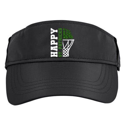 Luck of the Irish St. Patrick's Day Accessories Basketball Adult Drive Performance Visor