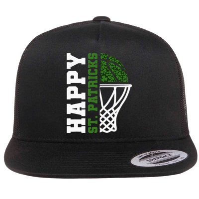 Luck of the Irish St. Patrick's Day Accessories Basketball Flatbill Hat