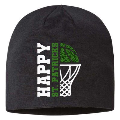 Luck of the Irish St. Patrick's Day Accessories Basketball Sustainable Beanie