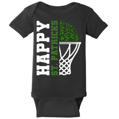 Luck of the Irish St. Patrick's Day Accessories Basketball Baby Bodysuit