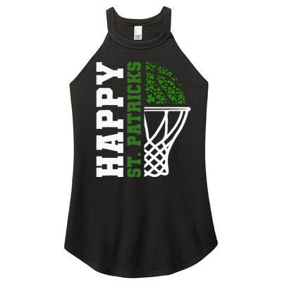 Luck of the Irish St. Patrick's Day Accessories Basketball Women’s Perfect Tri Rocker Tank