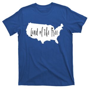 Land Of The Free American Patriotic Gift T-Shirt