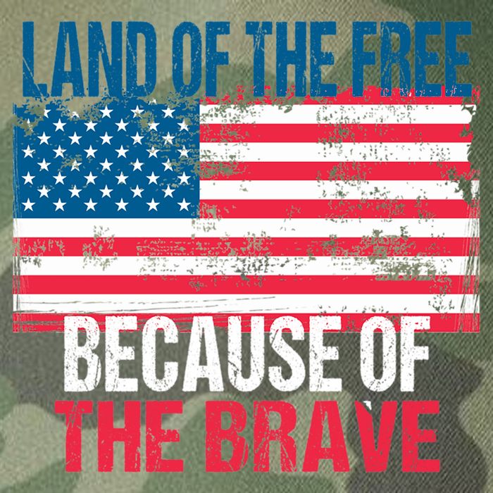Land Of The Free Because Of The Brave 4th Of July Usa Flag Legacy Tie Dye Trucker Hat