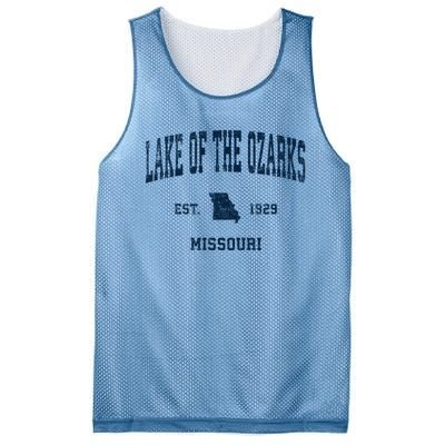 Lake Of The Ozarks Missouri Mo Vintage Sports Mesh Reversible Basketball Jersey Tank