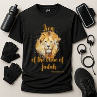 Lion Of The Tribe Of Judah Cooling Performance Crew T-Shirt