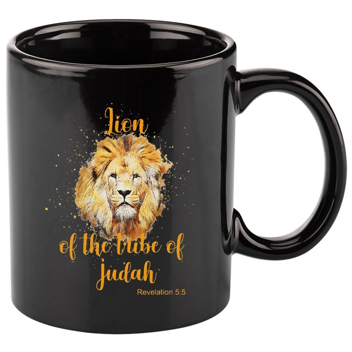 Lion Of The Tribe Of Judah 11oz C Handle Ceramic Mug