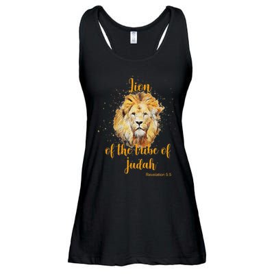 Lion Of The Tribe Of Judah Ladies Essential Flowy Tank