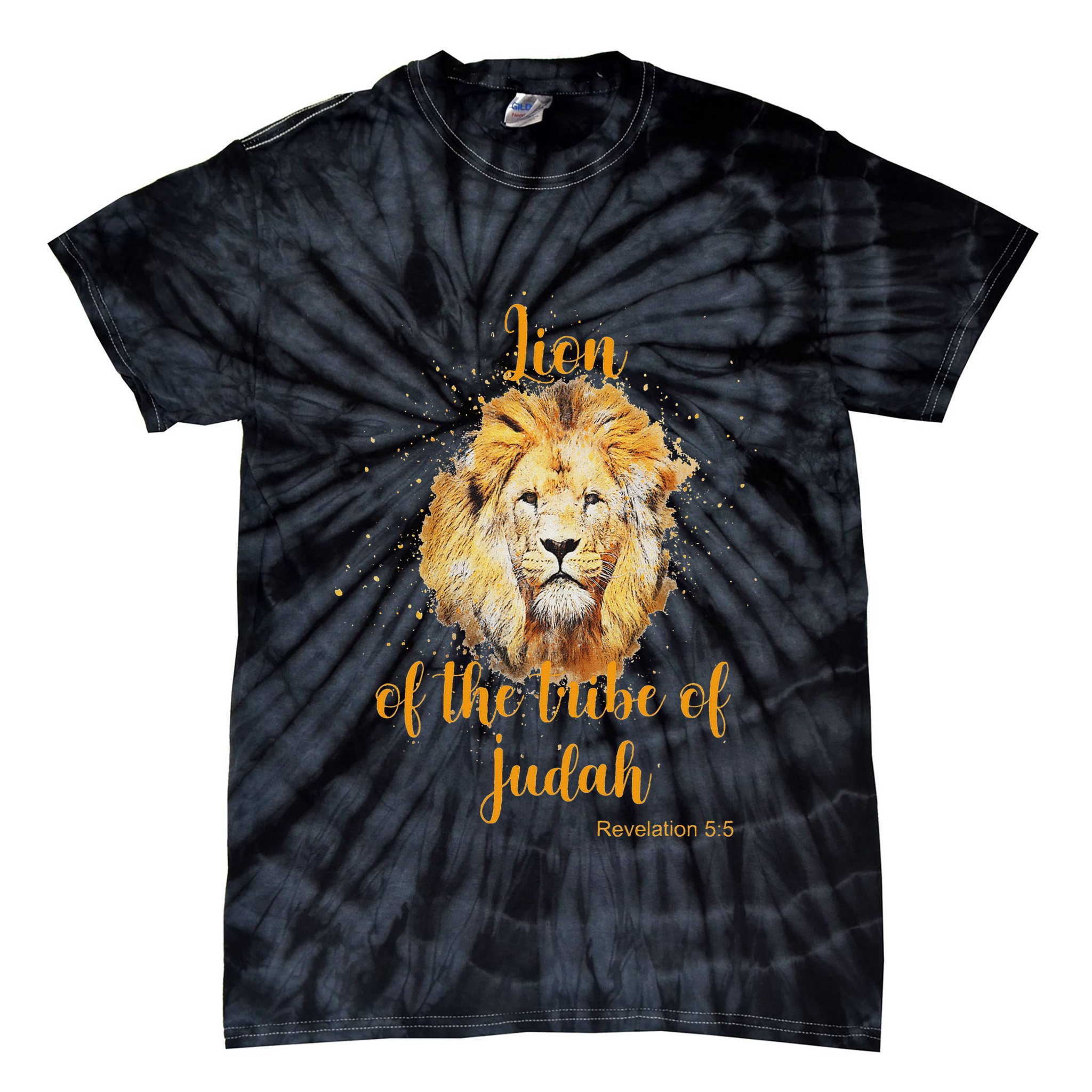 Lion Of The Tribe Of Judah Tie-Dye T-Shirt
