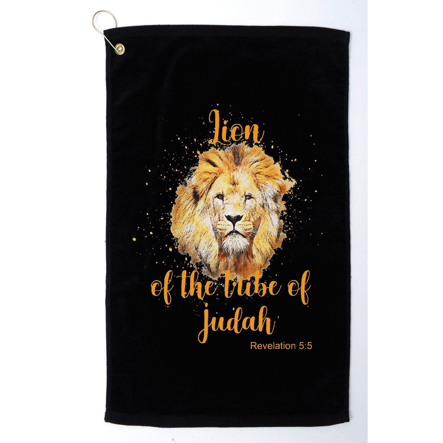 Lion Of The Tribe Of Judah Golf Towel