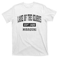 Lake Of The Ozarks Missouri Mo Vintage Established Sports Design T-Shirt