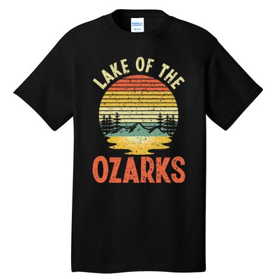 Lake Of The Ozarks Camping Wilderness Nature Lakes Tall T-Shirt