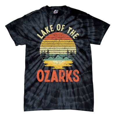 Lake Of The Ozarks Camping Wilderness Nature Lakes Tie-Dye T-Shirt