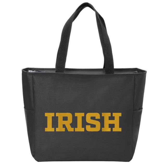 Luck Of The Irish Zip Tote Bag