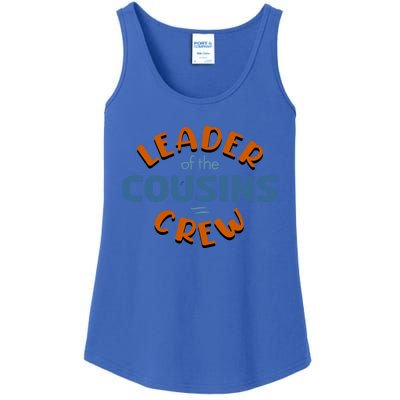 Leader Of The Cousin Crew Best Big Cousin Crew Cool Gift Ladies Essential Tank