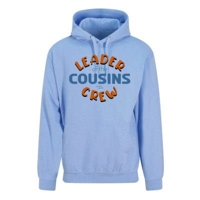 Leader Of The Cousin Crew Best Big Cousin Crew Cool Gift Unisex Surf Hoodie