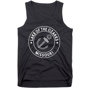 Lake Of The Ozarks Missouri Pocket Logo Souvenir Tank Top