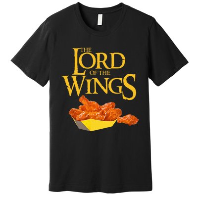 Lord Of The Wings Bbq Chicken Premium T-Shirt