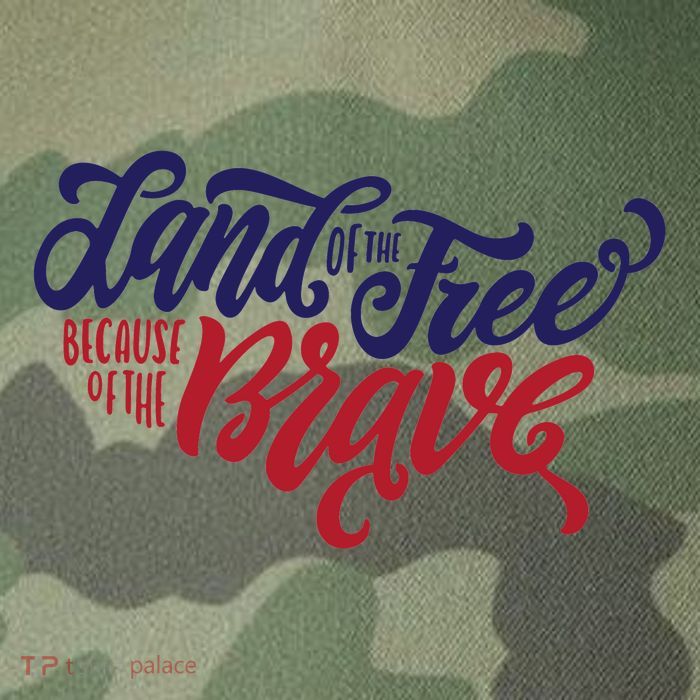 Land of the Free Because of the Brave Legacy Tie Dye Trucker Hat