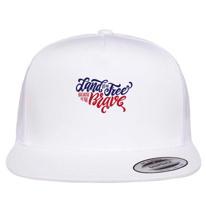 Land of the Free Because of the Brave Flatbill Hat
