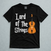 Lord Of The Strings Double Bass Musician Funny Orchestra T-Shirt
